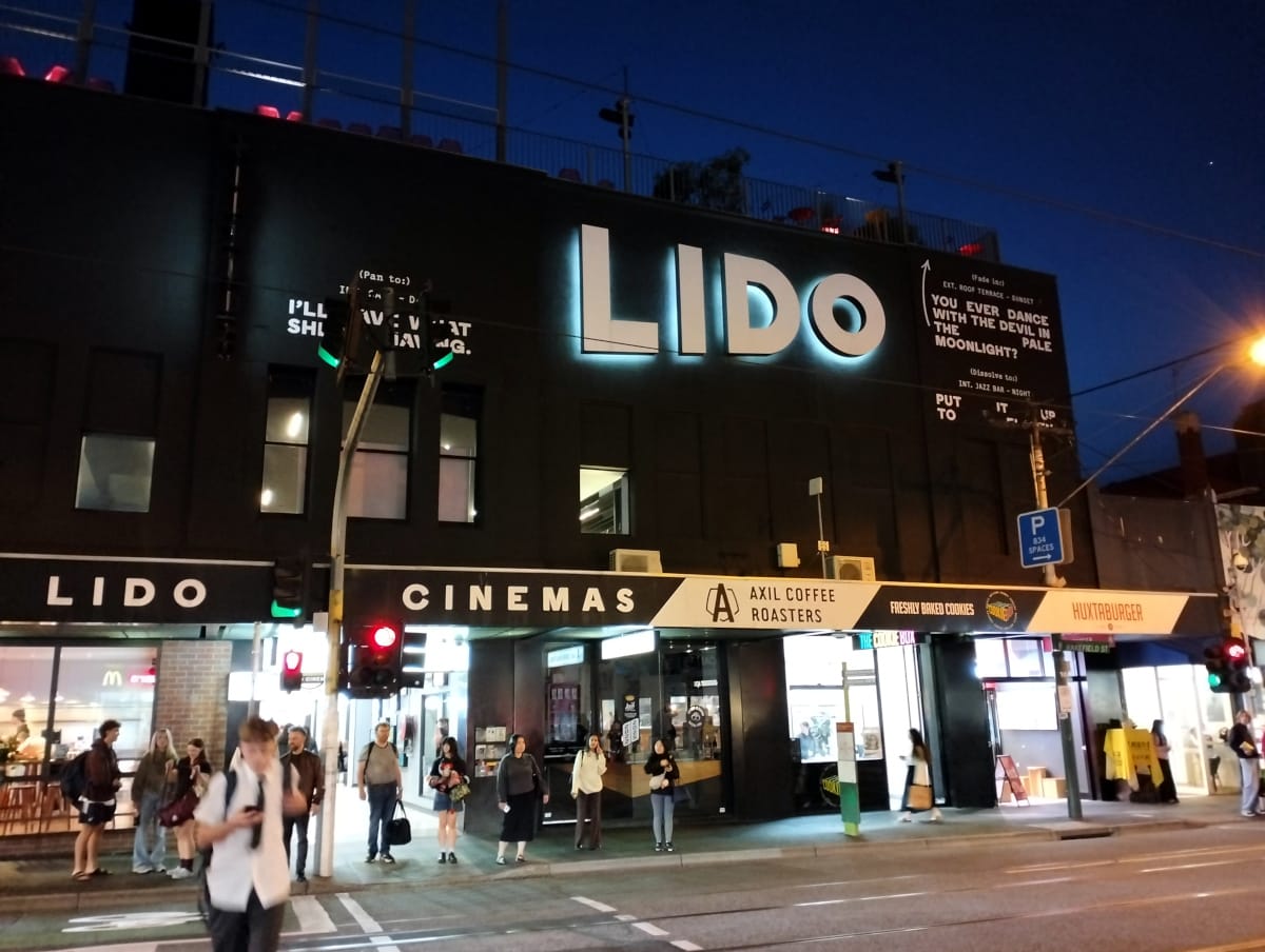 Lido Cinemas from the street